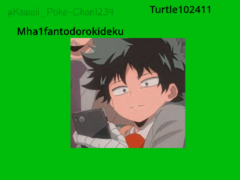 Sign If You LOVE Izuku Midoriya (a.k.a Deku)