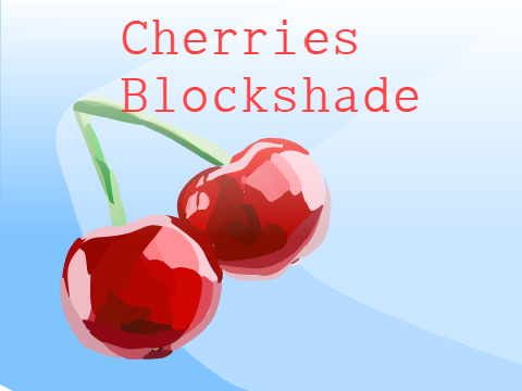 Cherries Blockshade