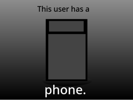 This user has a phone.