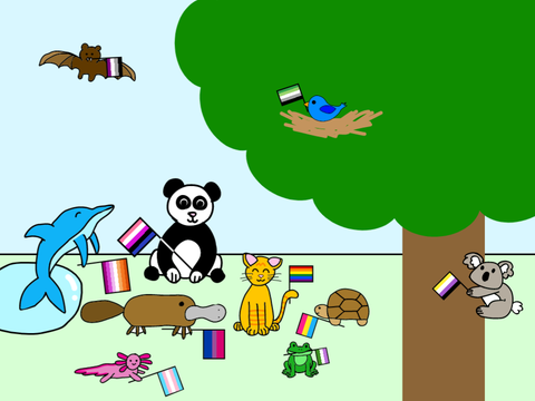 Pride Month Animals!