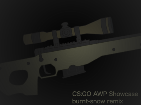 CS:GO AWP burnt-snow remix