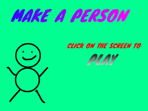 Make a person