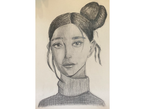 pencil portrait