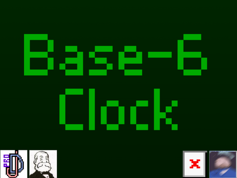 Senary Clock
