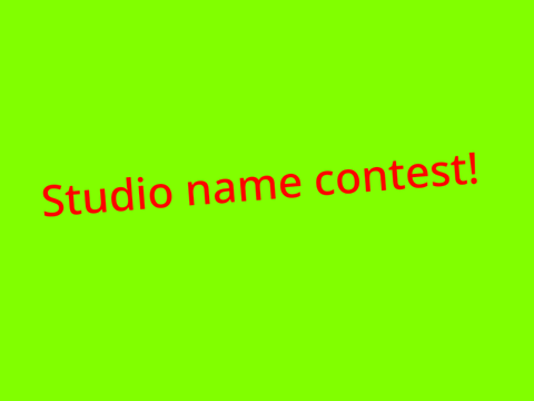 Studio name contest