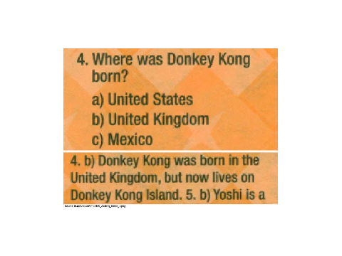 Donkey Kong is bri'ish 