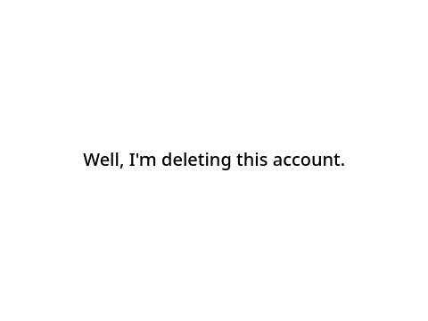 Saying Goodbye(For Now)
