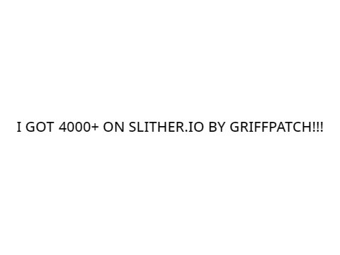 I GOT 4000+ on slither.io by Griffpatch!