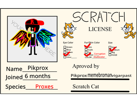 I have. License of me yay