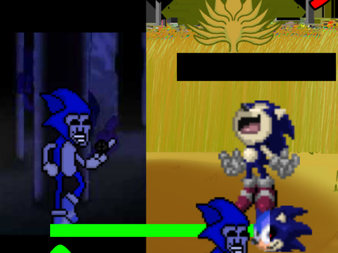 FNF - Ugh sonic.exe vs majin sonic