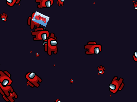 AMONGUSES  IN SPACE shooter game remix