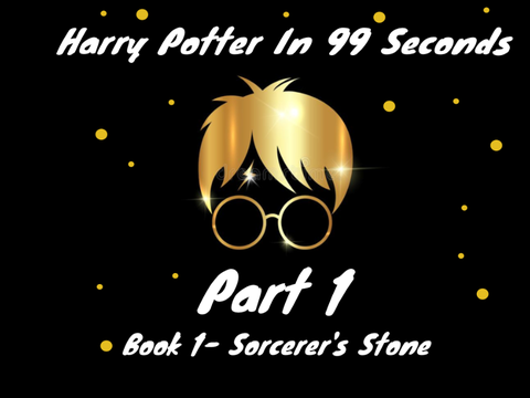 Harry Potter In 99 Seconds Part 1 #Animation
