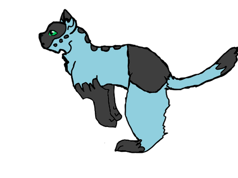 Cat Run Cycle || Ink Verde