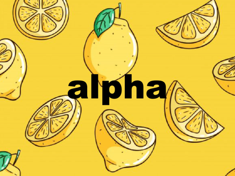 new alpha?