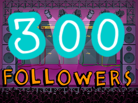 300 followers !