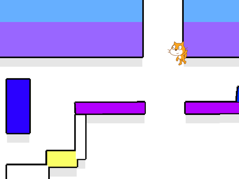 The Crazy Adventures of Scratch Cat: a platformer