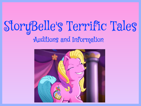Auditions For Applebloom And Lightning Flash