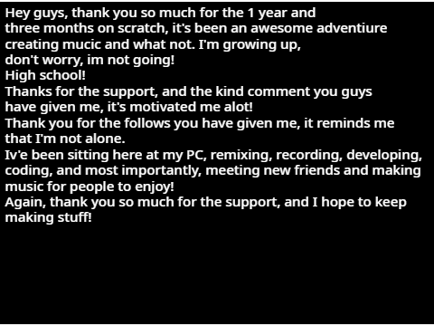 To the fans, and friends