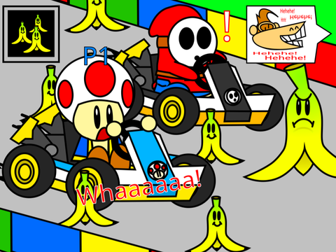 Banana Kart Mayhem - Art