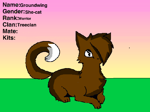 My treeclan sign up seat! 