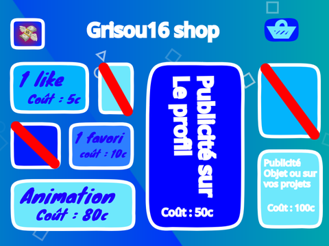 Grisou16 shop ! remix