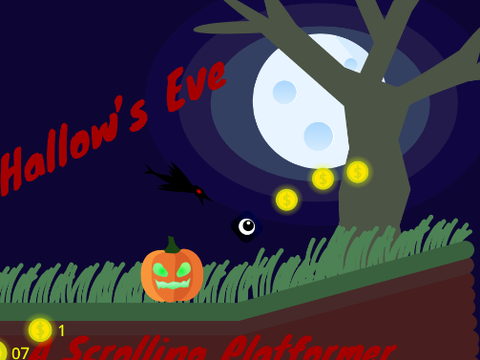 Hallow's Eve: A Scrolling Platformer(Mobile Supported) 
