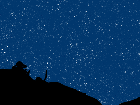 Night Sky Generator but with more stars (at least for my computer)