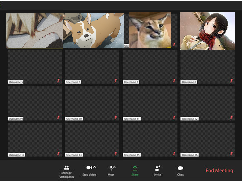 Add yourself to the Zoom Anime ver. remix remix remix remix