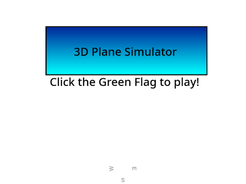 3D plane simulator
