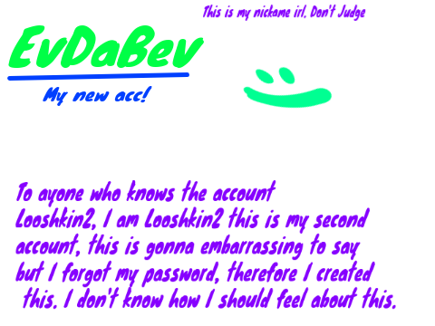 My New Acc (For Looshkin2)