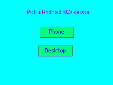 android kx kcx devices