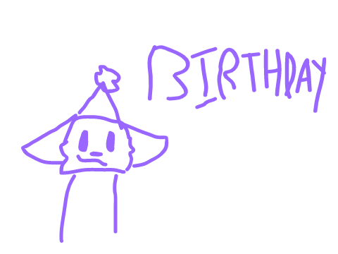hello its my birthday