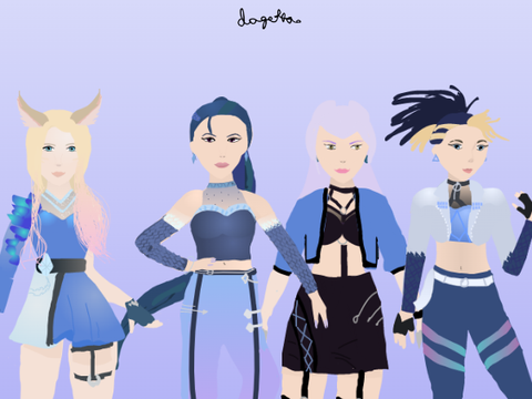 K/DA art