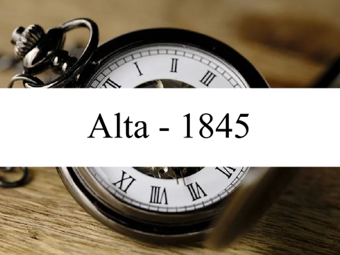 Alta - Du Passé À l’Avenir 