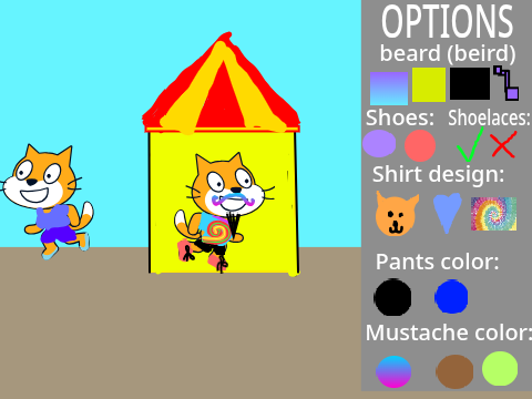 Cat dress up 