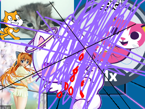 cats (scary!)