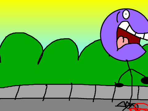 That Hurts Purple Stickman