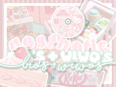 ↷ ☎️ aesth. bio + wiwo ꒱