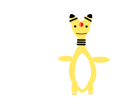 ampharos front view 