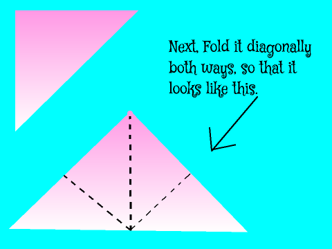 How to make an origami crane