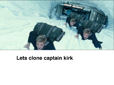 clonin capt kirk