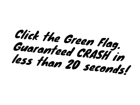 This project crashes your game!