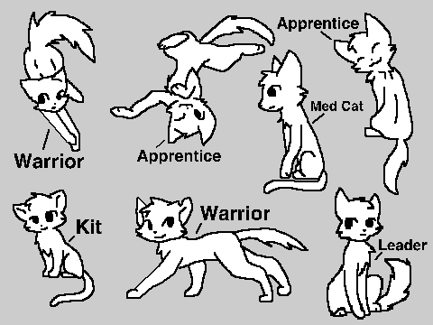 Warrior Cat Lineart! remix