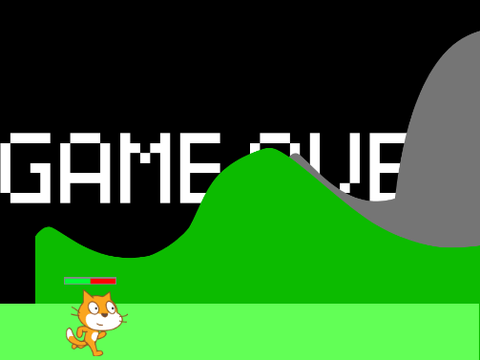 Scratch Cat Game