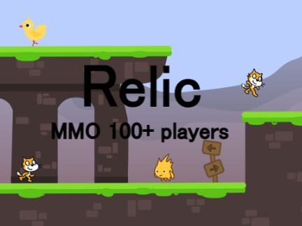 Relic || MMO ☁️ scrolling platfomer V0.1 #games #all