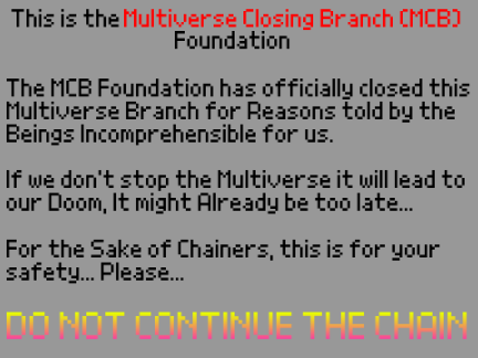 CHAPTER 2, YOU SAY?