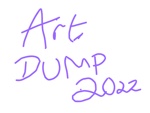 Art dump: Online Drawings 2022 June