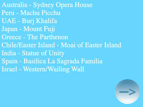 Around the World Landmarks