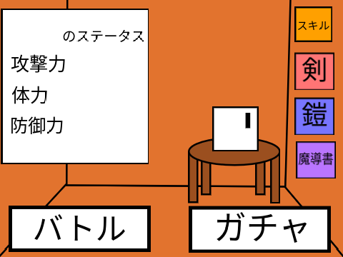 ガチャつき!!ゲーム(モバイル対応!)＋FIGHT 