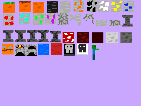 Assets for an MC game